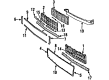 Chevy K20 Emblem Diagram - 14043882
