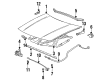 Pontiac Hood Latch Diagram - 22644429