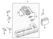 Cadillac Ignition Coil Boot Diagram - 12163650