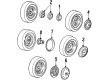 1988 GMC G1500 Wheel Cover Diagram - 15649144
