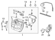 2014 Buick Enclave Door Lock Switch Diagram - 20958437