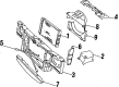 1986 Pontiac Bonneville Fan Shroud Diagram - 14013237