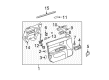 Buick Power Window Switch Diagram - 25828891