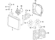 Cadillac Thermostat Diagram - 12620250