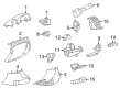 Cadillac Steering Angle Sensor Diagram - 20821449