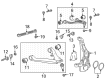 Chevy Silverado 1500 Control Arm Bolt Diagram - 11561299