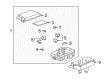 2007 Cadillac XLR Fuse Box Diagram - 25957379