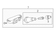 Cadillac TPMS Sensor Diagram - 22959739