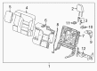 GMC Seat Cushion Pad Diagram - 84411506