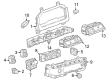 2023 GMC Sierra 1500 A/C Switch Diagram - 85605653