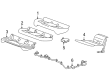 2022 Chevy Bolt EUV Seat Cushion Pad Diagram - 42792530
