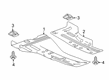 Chevy Cruze Limited Fender Splash Shield Diagram - 23451794