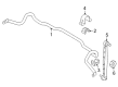 Saturn Sway Bar Bushing Diagram - 13208048