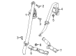 2018 Chevy Equinox Seat Belt Diagram - 19367609