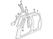 2004 Cadillac Escalade EXT Door Seal Diagram - 15748828