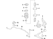 Chevy Front Cross-Member Diagram - 84788134