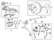 Chevy Trax Brake Master Cylinder Diagram - 95414483
