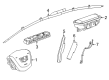 Cadillac Air Bag Clockspring Diagram - 23257960