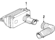 Oldsmobile Calais Air Filter Diagram - 25096532