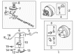 Cadillac ABS Control Module Diagram - 20760489