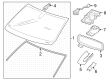 Chevy Silverado 1500 Ambient Temperature Sensor Diagram - 84786892
