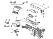 Chevy Bolt EUV Automatic Transmission Shift Levers Diagram - 42786016