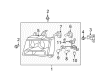 Chevy Avalanche Headlight Diagram - 22853026