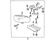 Pontiac Firebird Fog Light Diagram - 12369006