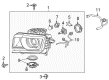 2013 Chevy Camaro Forward Light Harness Connector Diagram - 92227778