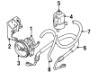 Chevy Tracker Power Steering Hose Diagram - 91173821