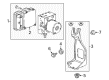 2019 Chevy Cruze ABS Control Module Diagram - 39165609