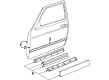 GMC S15 Jimmy Door Moldings Diagram - 15630006