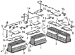 Cadillac Batteries Diagram - 24043682