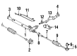 Oldsmobile Aurora Power Steering Reservoir Diagram - 26041335