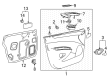 Chevy Spark Door Handle Diagram - 95233442