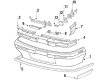 Buick Electra Bumper Diagram - 25536834