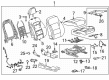 Chevy Bolt EV Occupant Detection Sensor Diagram - 42809450