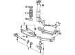 Pontiac Axle Beam Mount Diagram - 25530493