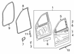Chevy Silverado 1500 LTD Body Mount Hole Plug Diagram - 84498276