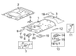2008 Hummer H2 Door Handle Diagram - 15797110
