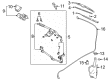 Chevy Cavalier Washer Reservoir Diagram - 22139355