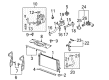 Buick Radiator Diagram - 10344419