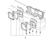 1988 Chevy Nova Headlight Diagram - 94845457