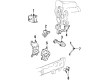 Pontiac Engine Torque Strut Mount Diagram - 22570102