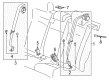 2012 Buick Verano Seat Belt Diagram - 19353096