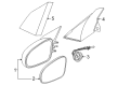 Saturn Ion Side View Mirrors Diagram - 10363819