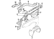 Chevy Cavalier Fender Splash Shield Diagram - 22538648