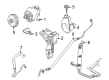Chevy Silverado 1500 Power Steering Cooler Diagram - 15829086