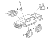 Hummer H3T Car Speakers Diagram - 93357472