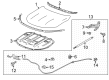 Buick Hood Latch Diagram - 85535371